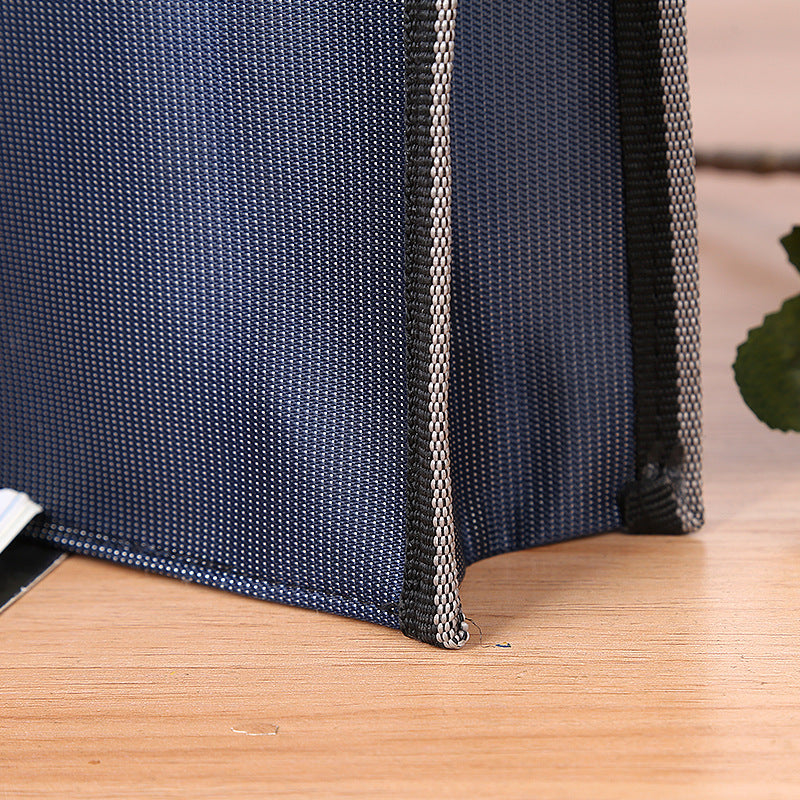 Double-layer multi-functional portable meeting information bag business office bag supports LOGO806 thickened briefcase manufacturer