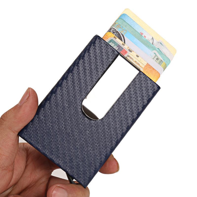 RFID bank card bag, Crazy Horse leather wallet, large capacity, multi-card position, men and women, wallet card holder, business card holder.