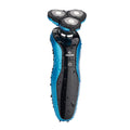 Rotary floating triple-blade electric shaver - multi-functional rechargeable razor - fully washable for home use