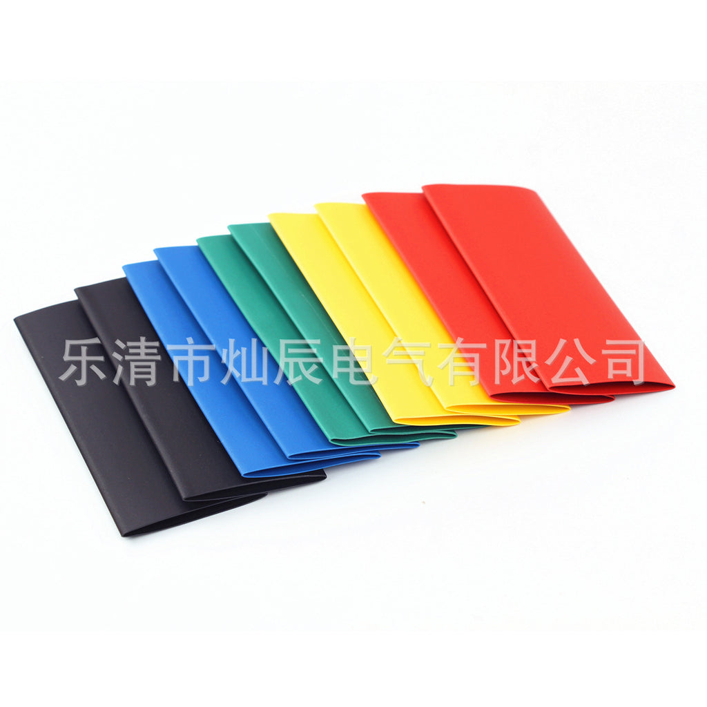 Foreign trade  e-commerce 410pcs heat shrinkable tube combination bag pe heat shrinkable sleeve, insulating sleeve