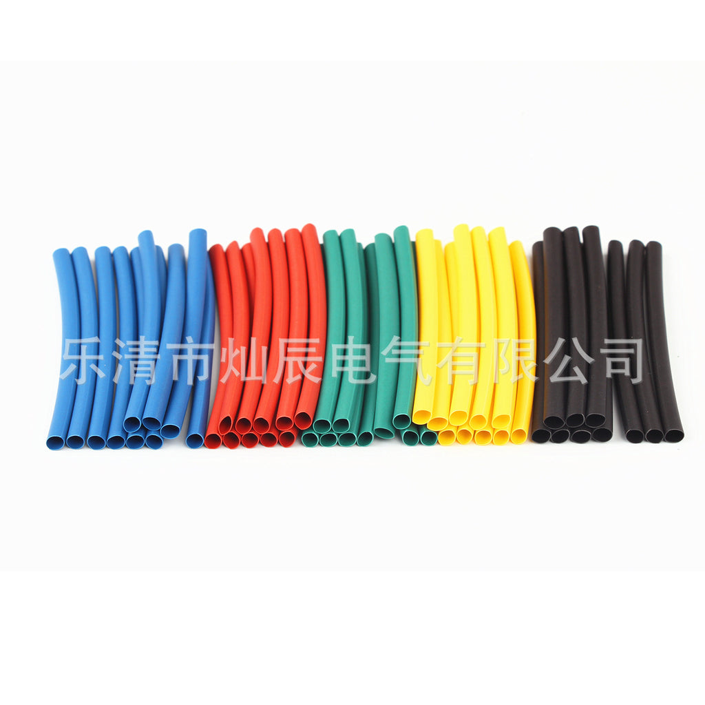 Foreign trade  e-commerce 410pcs heat shrinkable tube combination bag pe heat shrinkable sleeve, insulating sleeve