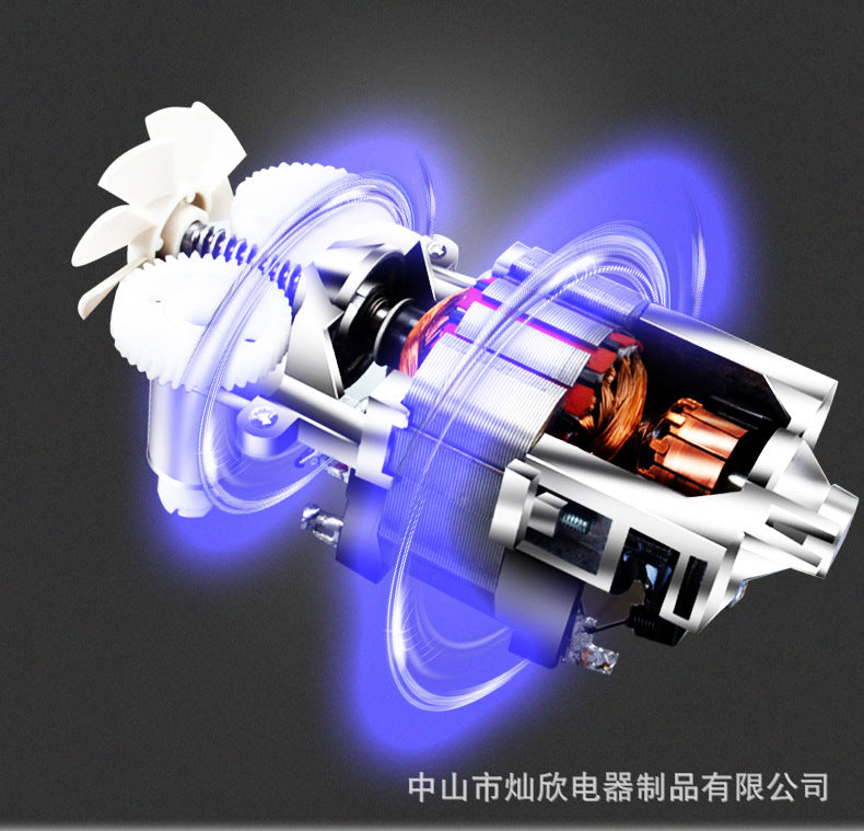 Electric hand mixer cx-6617, 5-speed, household kneading & baking hand mixer with storage box