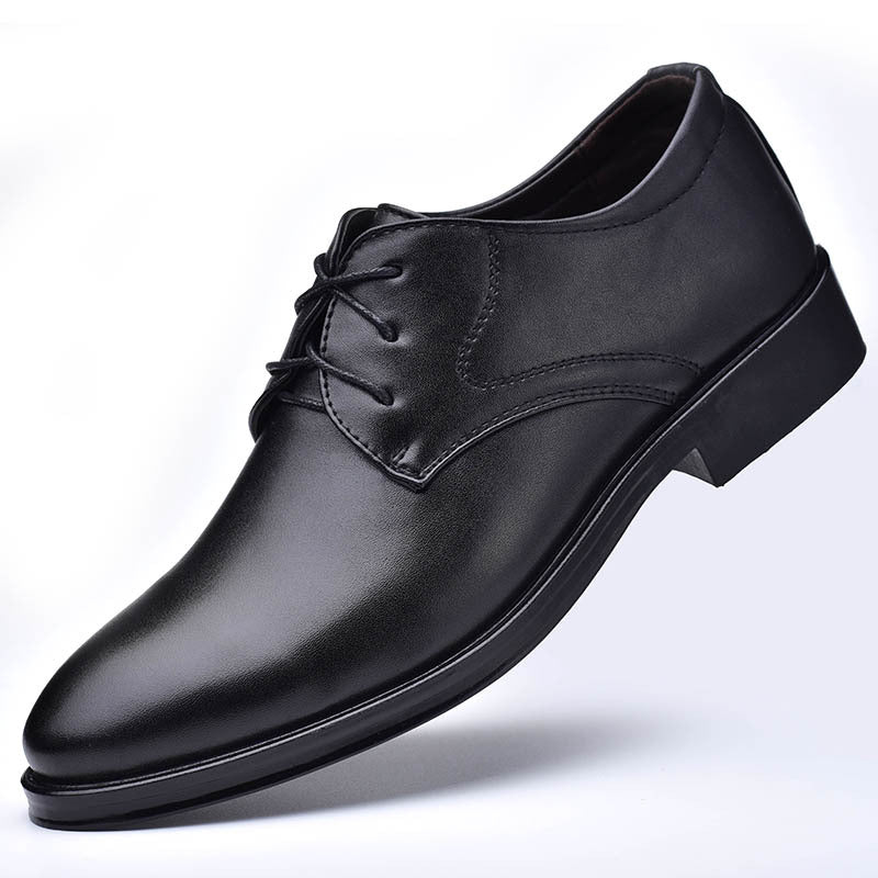 selection: 2021 new men's leather shoes - business formal, lace-up, versatile casual shoes - dropshipping available