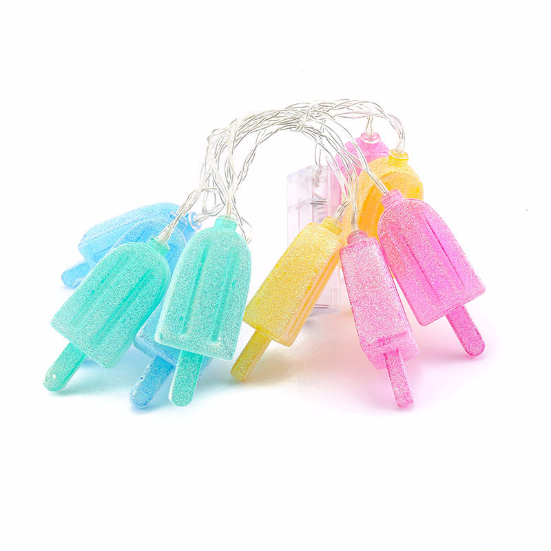 Children's fun lanterns led popsicle lanterns string lanterns festival lanterns string flashing lights bar lantern ball decorative small lanterns