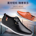 2021 new men's athletic casual shoes - breathable leather, tendon soft sole - dropshipping available