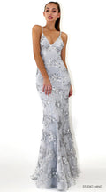 new arrival: cross-border european & american women's clothing -  &  dress: spaghetti strap v-neck backless sequin tie-up gown
