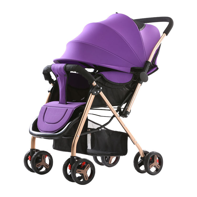 Baby stroller - reclining, lightweight, foldable, 2-way pushchair for infants and toddlers (0-3 years)