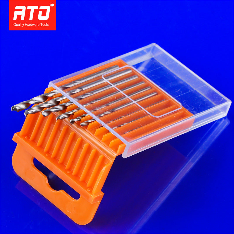 0.8-3. 0mm Wenwan Drill Bits 10 Pack Set Hand Twist Drill Bits 25/99 Pack Any Set