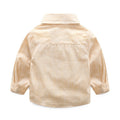 K-style boys cotton slub cotton long sleevesshirt overallssuit dress kidsbabysuitstripes baby
