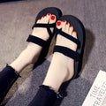 Shimmer chic women's summer fashion slides - platform beach flip-flops & sandals - new summer 2025 collection
