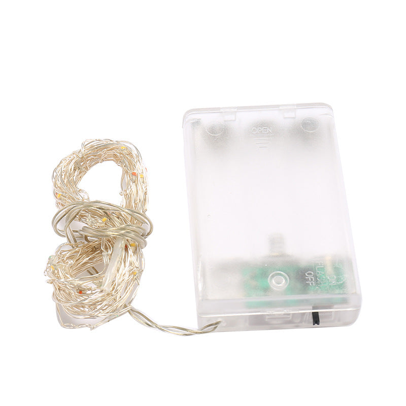 Wedding supplies led waterproof copper wire copper wire lamp decorative lights, glass decorative room bedroom arrangement string lights