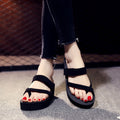 Shimmer chic women's summer fashion slides - platform beach flip-flops & sandals - new summer 2025 collection
