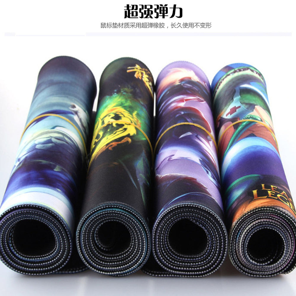 Chicken game mouse pad picture cartoon wholesale 300x800x3 thickened extra large mouse pad