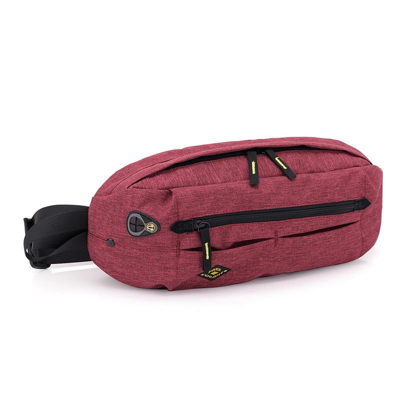FREE KNIGHT waterproof breast bag, large-capacity messenger bag, trendy man riding, personalized shoulder bag