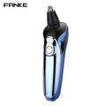 Wholesale electric shaver for men, 3-in-1 multifunctional 4d full body washable rechargeable razor with digital display