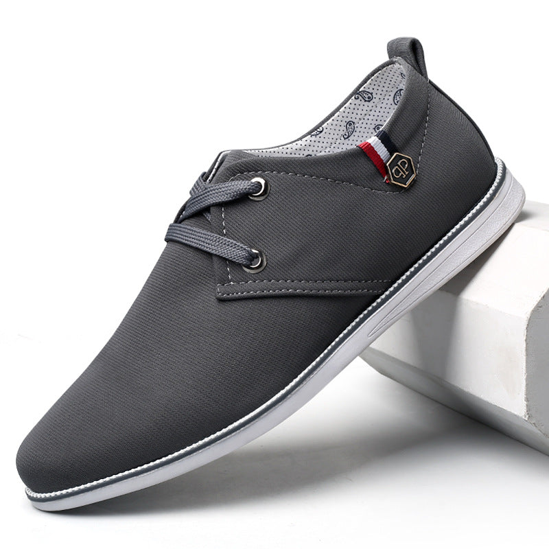 Clearance sale: new men's canvas shoes - spring/summer linen canvas sneakers with durable rubber sole - versatile casual shoes for men