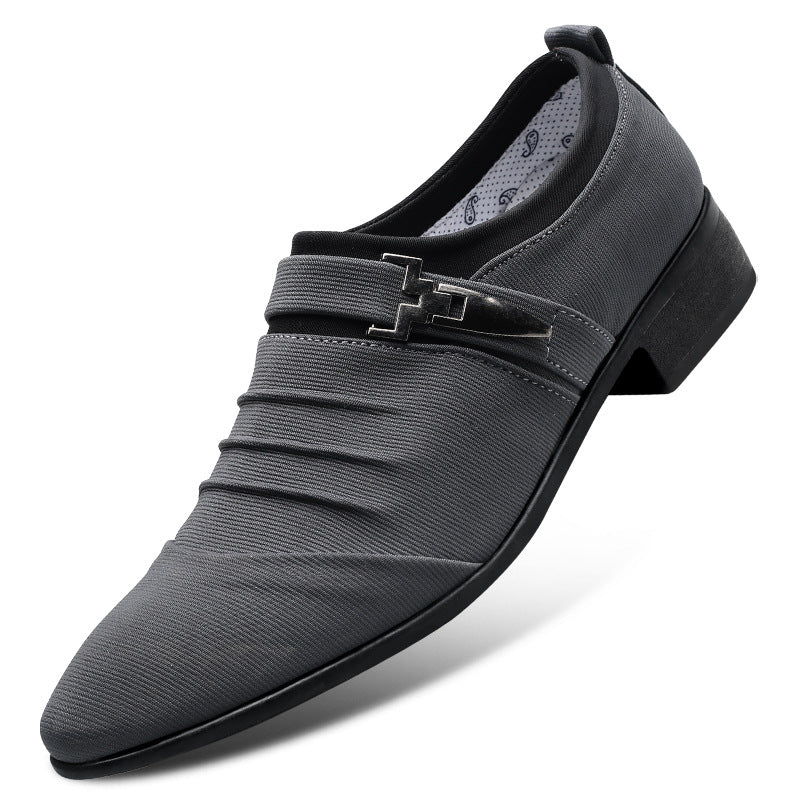 Summer new men's cloth shoes, plus size casual shoes, breathable slip-on canvas shoes, versatile men's footwear, dropshipping available
