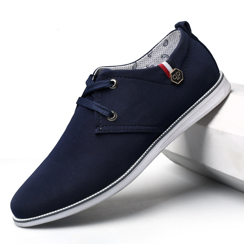 Clearance sale: new men's canvas shoes - spring/summer linen canvas sneakers with durable rubber sole - versatile casual shoes for men