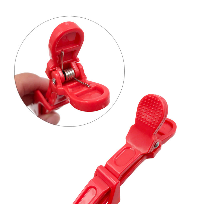Barber shop hair coloring crocodile clip hair tool hair clip cutting crocodile clip hair special ironing bangs clip