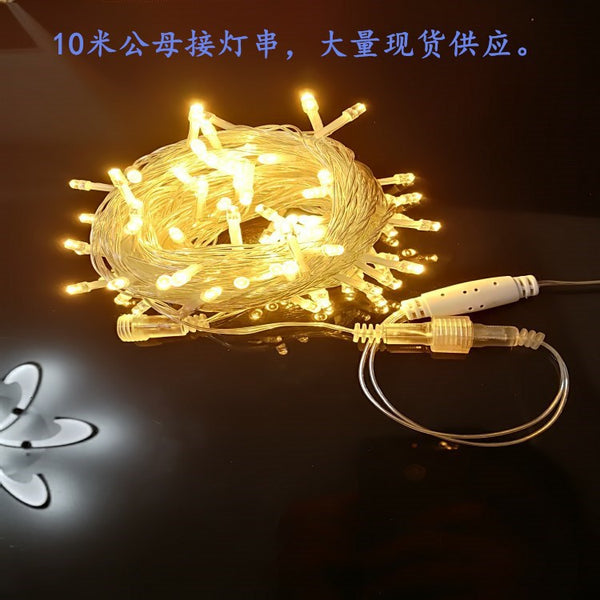 Source of origin LED lantern string, special outdoor waterproof and sunscreen for lighting engineering, wholesale of male and female lights for festivals