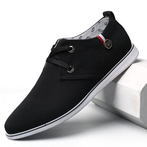 Clearance sale: new men's canvas shoes - spring/summer linen canvas sneakers with durable rubber sole - versatile casual shoes for men