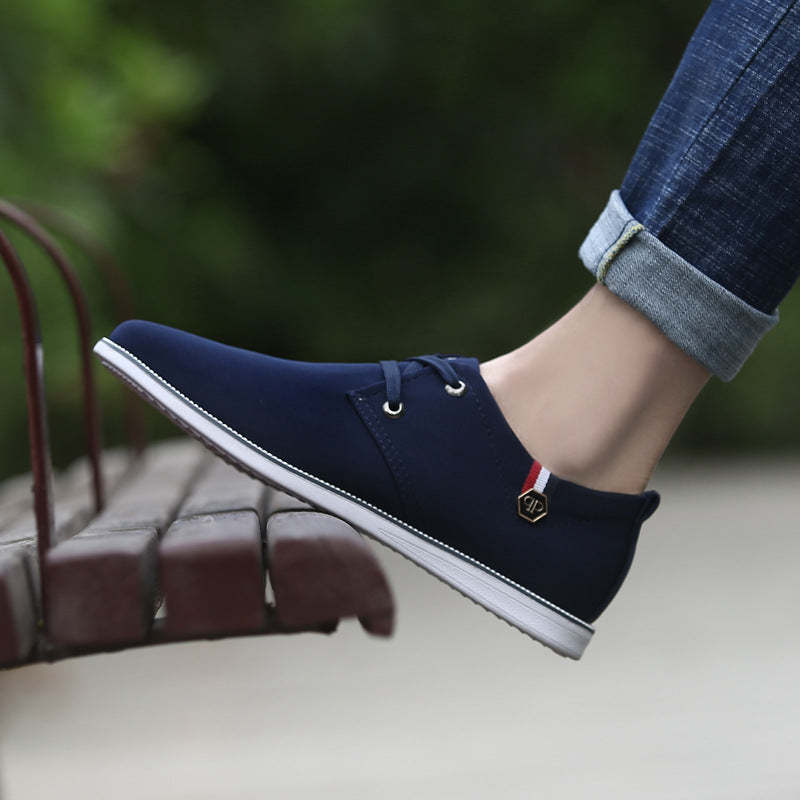 Clearance sale: new men's canvas shoes - spring/summer linen canvas sneakers with durable rubber sole - versatile casual shoes for men
