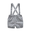 Children's suit cross-border summer boys' overalls printing overalls suit trendy brand little monster  wholesale baby