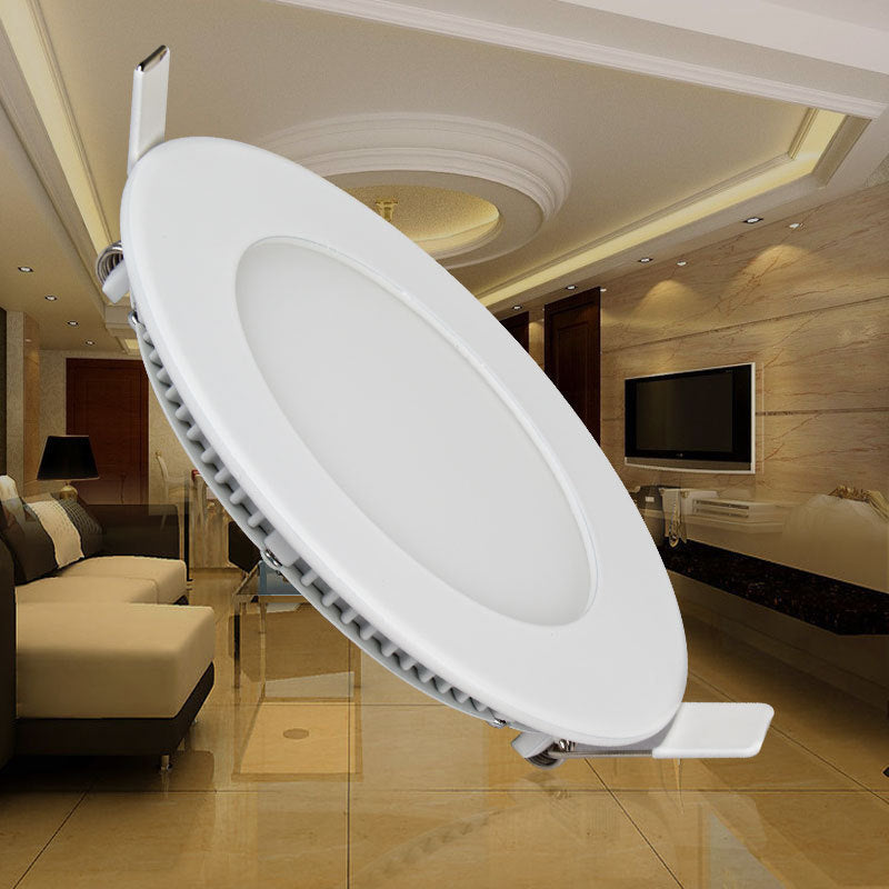 3 inch 4 inch indoor lighting LED panel light 3W6W9W12W15W18W24W round square downlight embedded