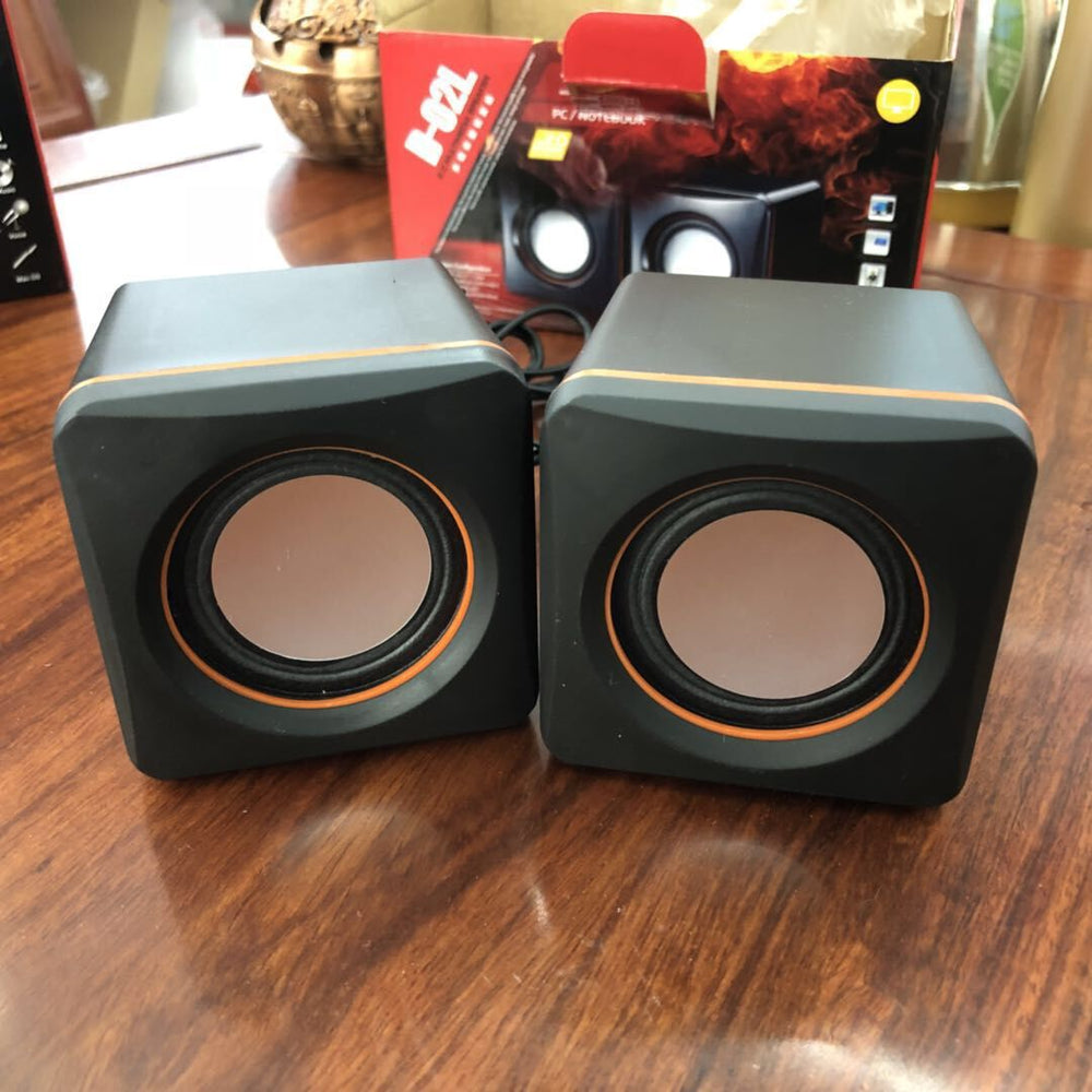 Desktop laptop usb mini small speaker cube small speaker 101c portable speaker mp3 small speaker