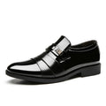 New men's business casual leather shoes, plus size available, wedding shoes, pointed toe slip-on casual shoes, dropshipping available