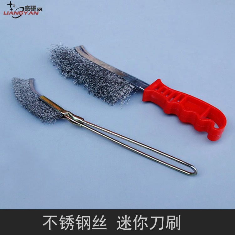 Manufacturers supply parallel stainless steel wire wheel rust removal and polishing wheel, stainless steel wire brush, stainless steel flat wire wheel