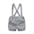 Children's suit cross-border summer boys' overalls printing overalls suit trendy brand little monster  wholesale baby