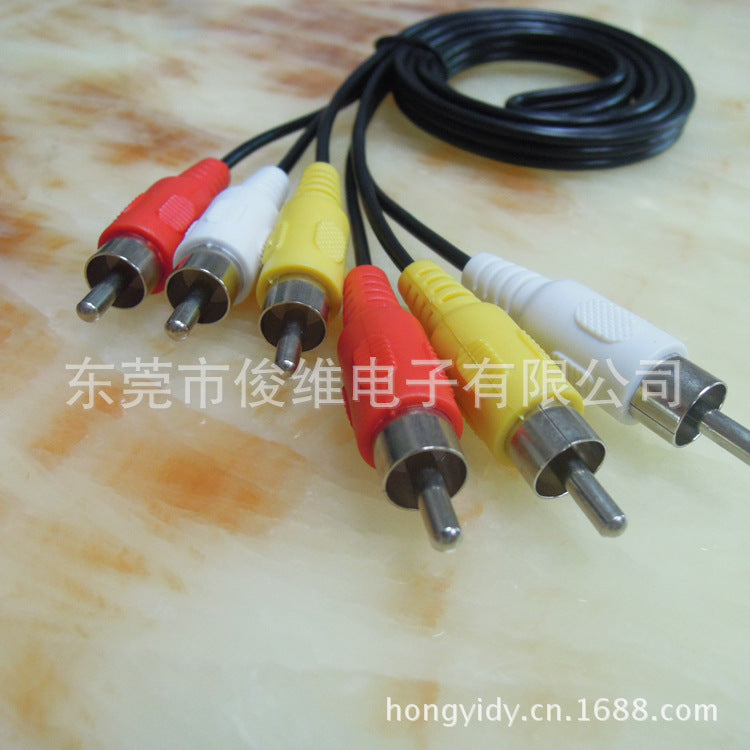 Manufacturer's special wholesale AV cable, lotus cable, audio and video cable, high-quality DVD cable, set-top box cable