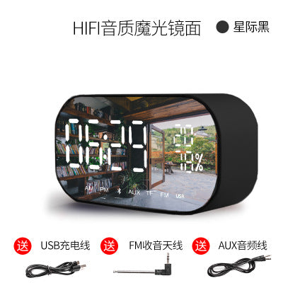 Yayusi/yayusi s2 bluetooth speaker wireless mini mobile phone alarm clock small speaker computer dropshipping