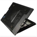 Laptop cooling base with rotating fan 14inch - adjustable height cooler pad stand