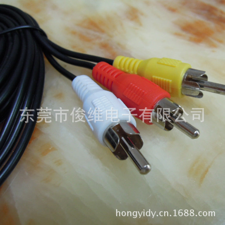 Manufacturer's special wholesale AV cable, lotus cable, audio and video cable, high-quality DVD cable, set-top box cable