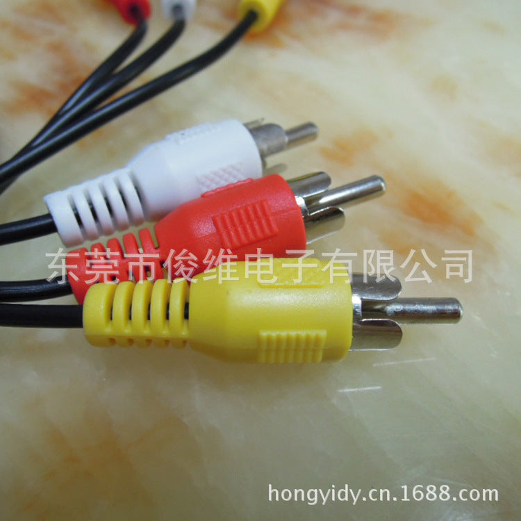 Manufacturer's special wholesale AV cable, lotus cable, audio and video cable, high-quality DVD cable, set-top box cable