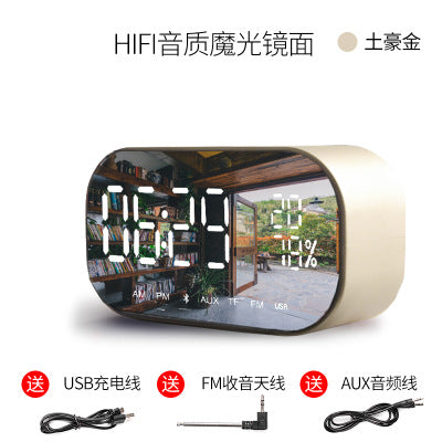 Yayusi/yayusi s2 bluetooth speaker wireless mini mobile phone alarm clock small speaker computer dropshipping