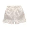 Summer new arrivals: breathable, high-end plaid mesh tank top + shorts set - wholesale & dropshipping available