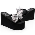 Women's summer fashion slippers - thick sole flip-flops for women, perfect for vacation, travel, beach, and seaside wear