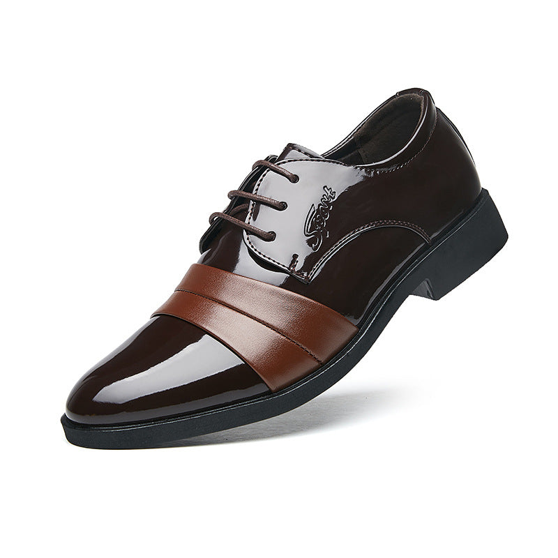 premium new leather shoes men's casual business formal office shoes men's 46 47 48 large size shoes
