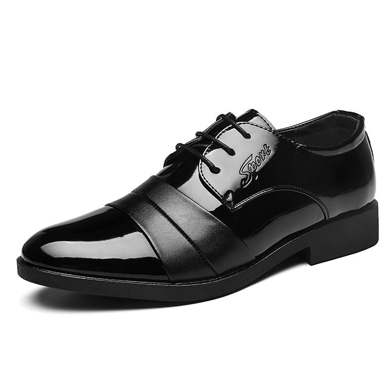premium new leather shoes men's casual business formal office shoes men's 46 47 48 large size shoes