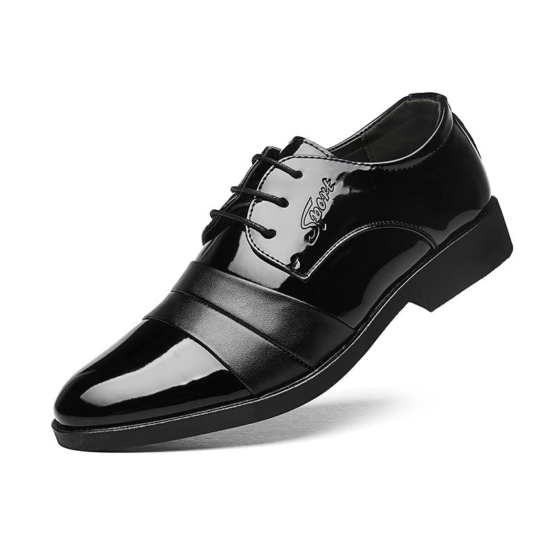 premium new leather shoes men's casual business formal office shoes men's 46 47 48 large size shoes
