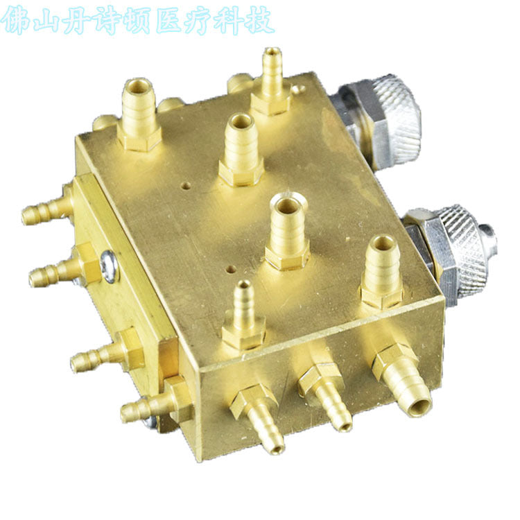 Dental Materials Oral Equipment Dental Chair Dental Comprehensive Chassis Rack Box Integrated Valve Suction Valve Water and Gas Route Master Valve