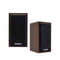 Leerfei v-07 mini speaker - universal basswood speaker for desktops, laptops, and phones