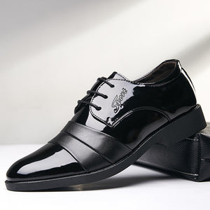 premium new leather shoes men's casual business formal office shoes men's 46 47 48 large size shoes