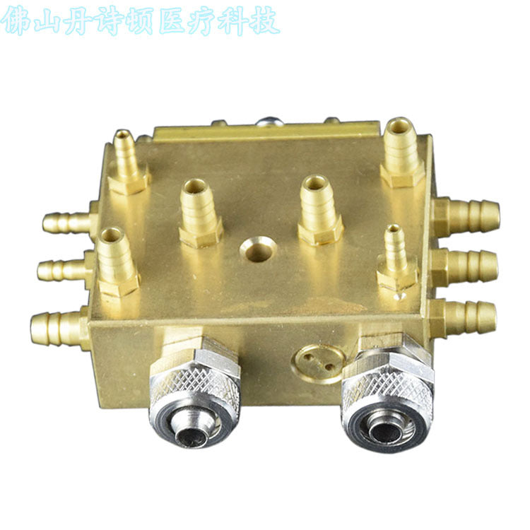 Dental Materials Oral Equipment Dental Chair Dental Comprehensive Chassis Rack Box Integrated Valve Suction Valve Water and Gas Route Master Valve