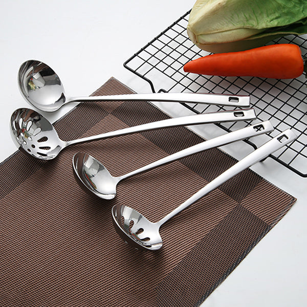 Daoqi stainless steel spoon hot pot colander spoon household thickened kitchen tools cooking soup filter oil residue