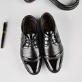 exclusive supply of 2021 spring new arrival leather shoes for men, business formal wedding shoes, tie back pointed toe flats, one piece dropshipping