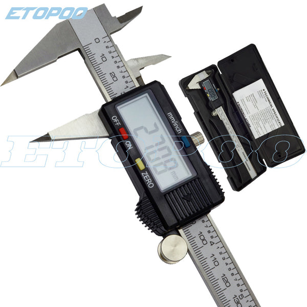 HUOTO 150MM 0.01MM stainless steel, sharp claw digital caliper
